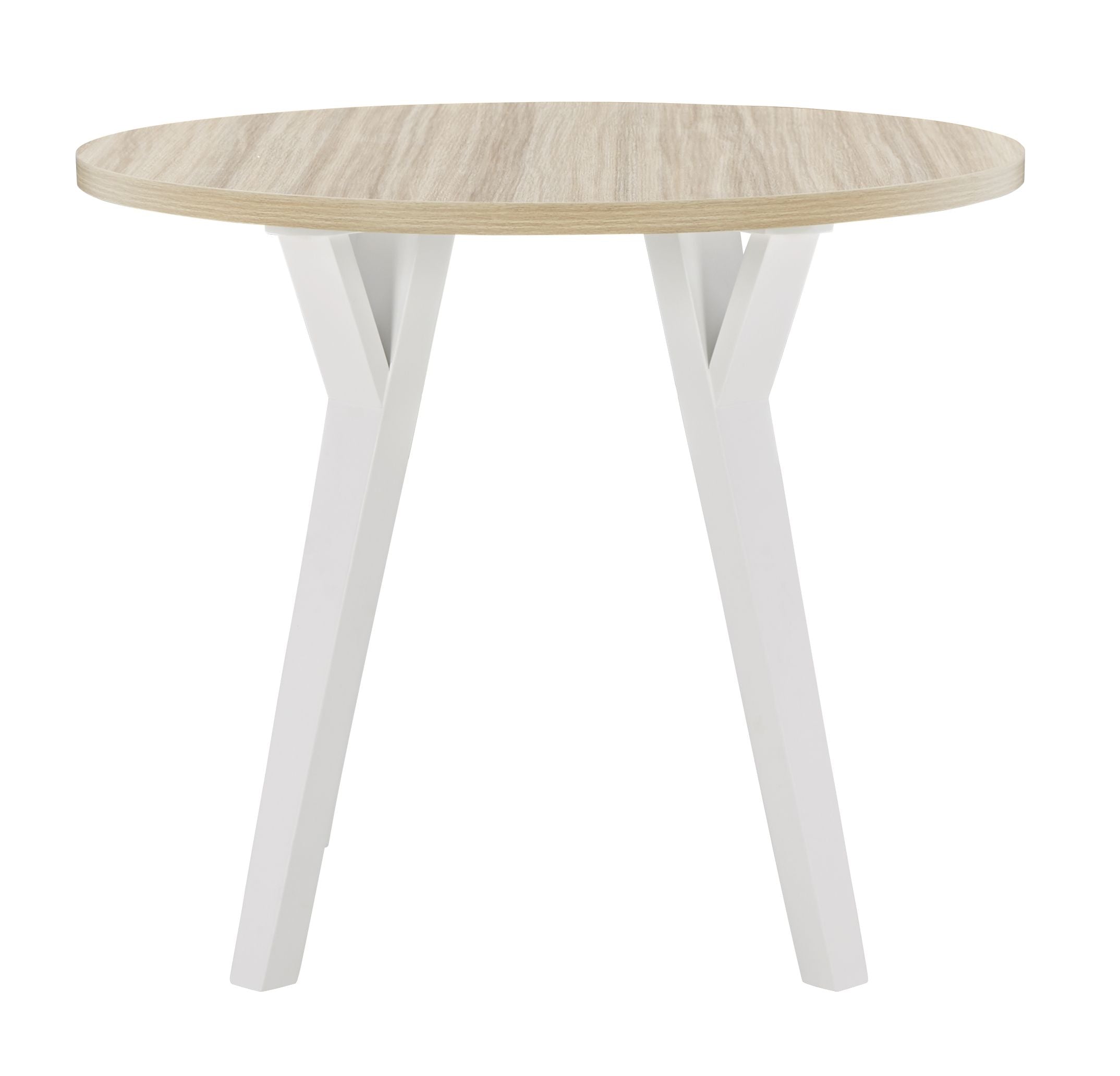 Signature Design by Ashley® Grannen - White - Round Dining Table | Meri Furniture