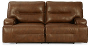 Signature Design by Ashley® Francesca - 2 Seat Pwr Rec Sofa Adj Hdrest | Meri Furniture