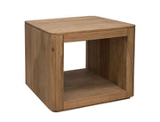 International Furniture Direct Xel-Ha - End Table - Almond Brown | Meri Furniture