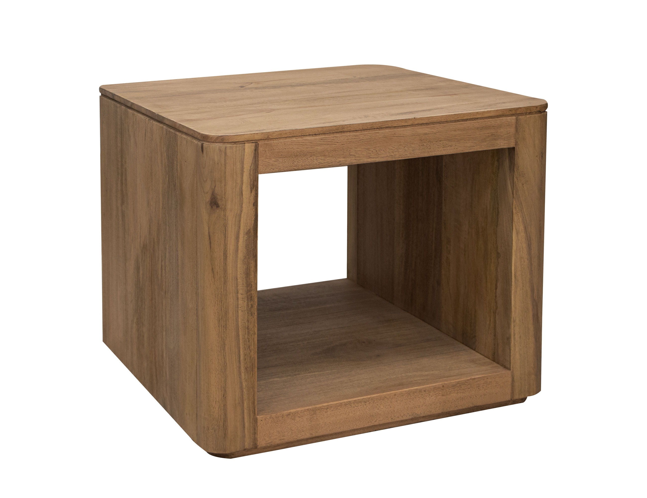 International Furniture Direct Xel-Ha - End Table - Almond Brown | Meri Furniture