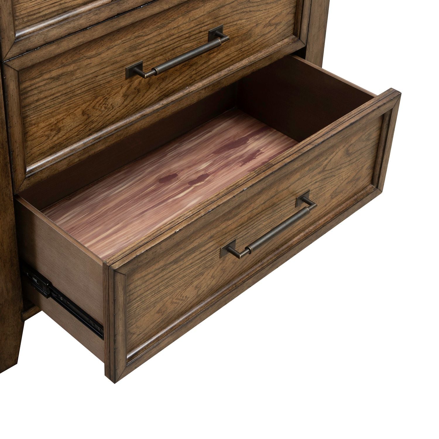 Carolina Park - 5 Drawer Chest - Brown
