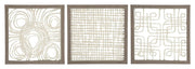 Signature Design by Ashley® Odella - Cream / Taupe - Wall Decor Set (Set of 3) | Meri Furniture