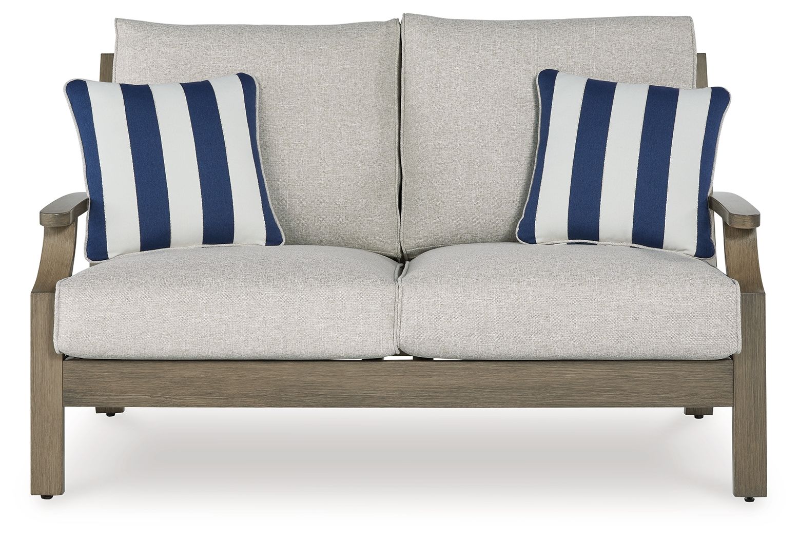 Signature Design by Ashley® Rainier Ranch - Brown / Beige - Loveseat With Cushion | Meri Furniture