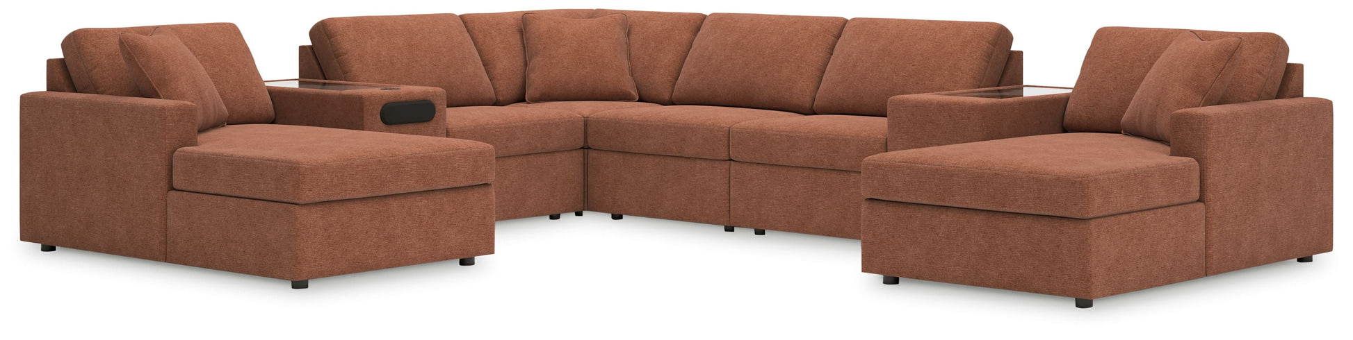 Signature Design by Ashley® Modmax - Spice - Sectional | Meri Furniture