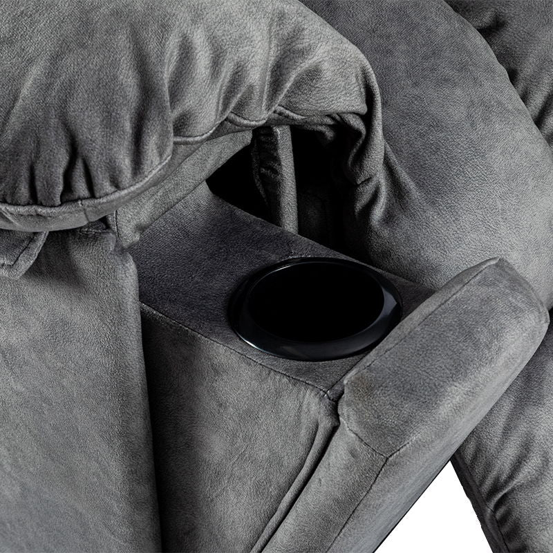 Swivel And Rocking Recliner Chair With Massage And Heating