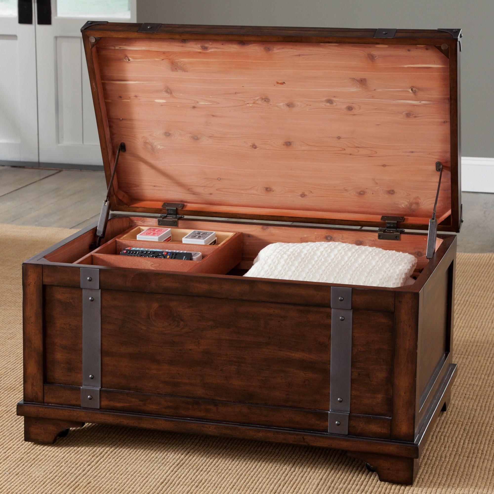 Liberty Furniture Aspen Skies - Storage Trunk | Meri Furniture