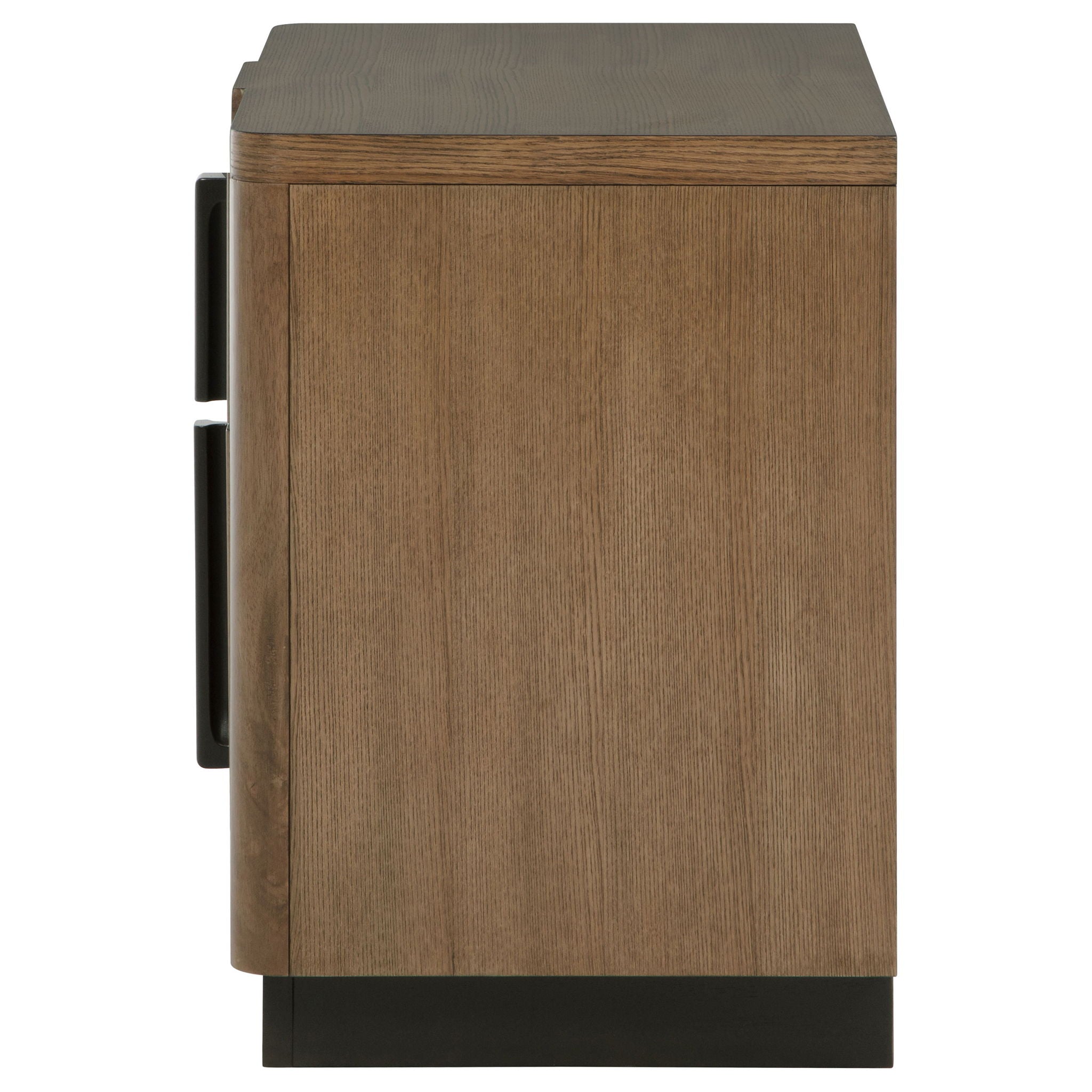 Moraga - 2 Drawer Nightstand - Ash Brown