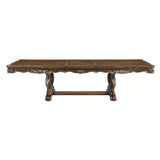 ACME Latisha - Dining Table - Antique Oak Finish - 30" | Meri Furniture
