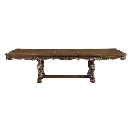 ACME Latisha - Dining Table - Antique Oak Finish - 30" | Meri Furniture
