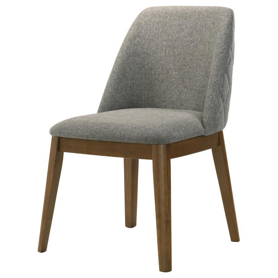 Franklin - Upholstered Dining Side Chair (Set of 2) - Gray
