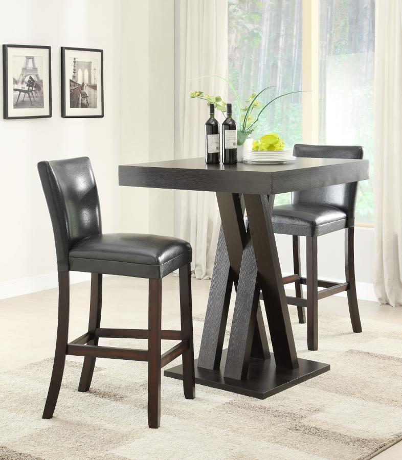 Coaster Fine Furniture Freda - Square Height Dining Table | Meri Furniture