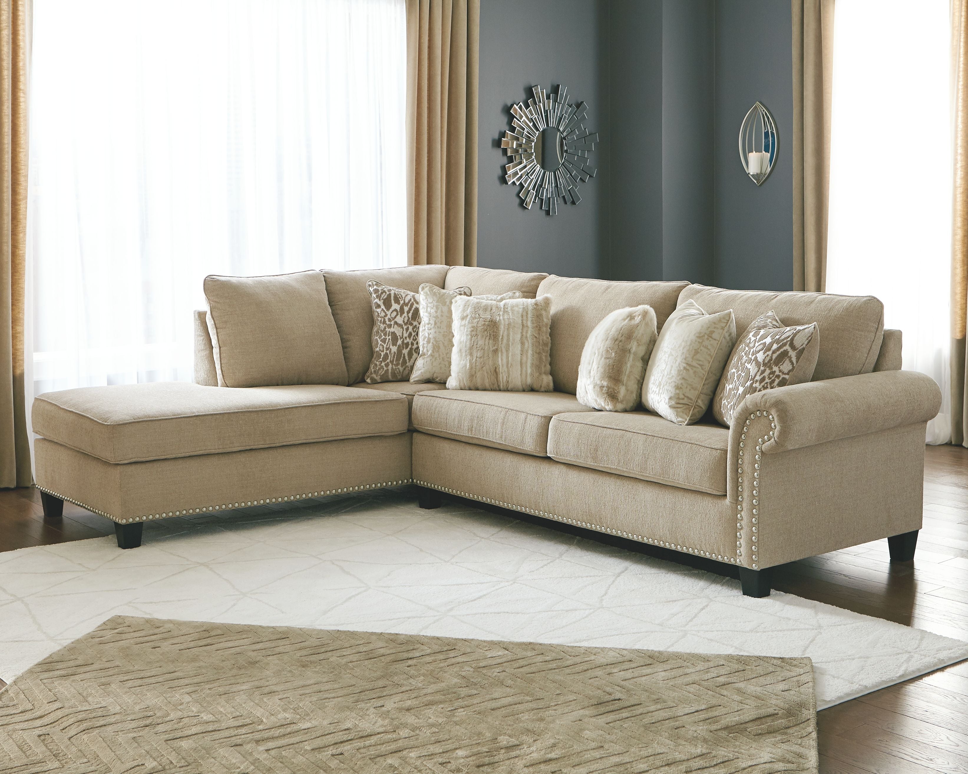 Signature Design by Ashley® Dovemont - Sectional | Meri Furniture
