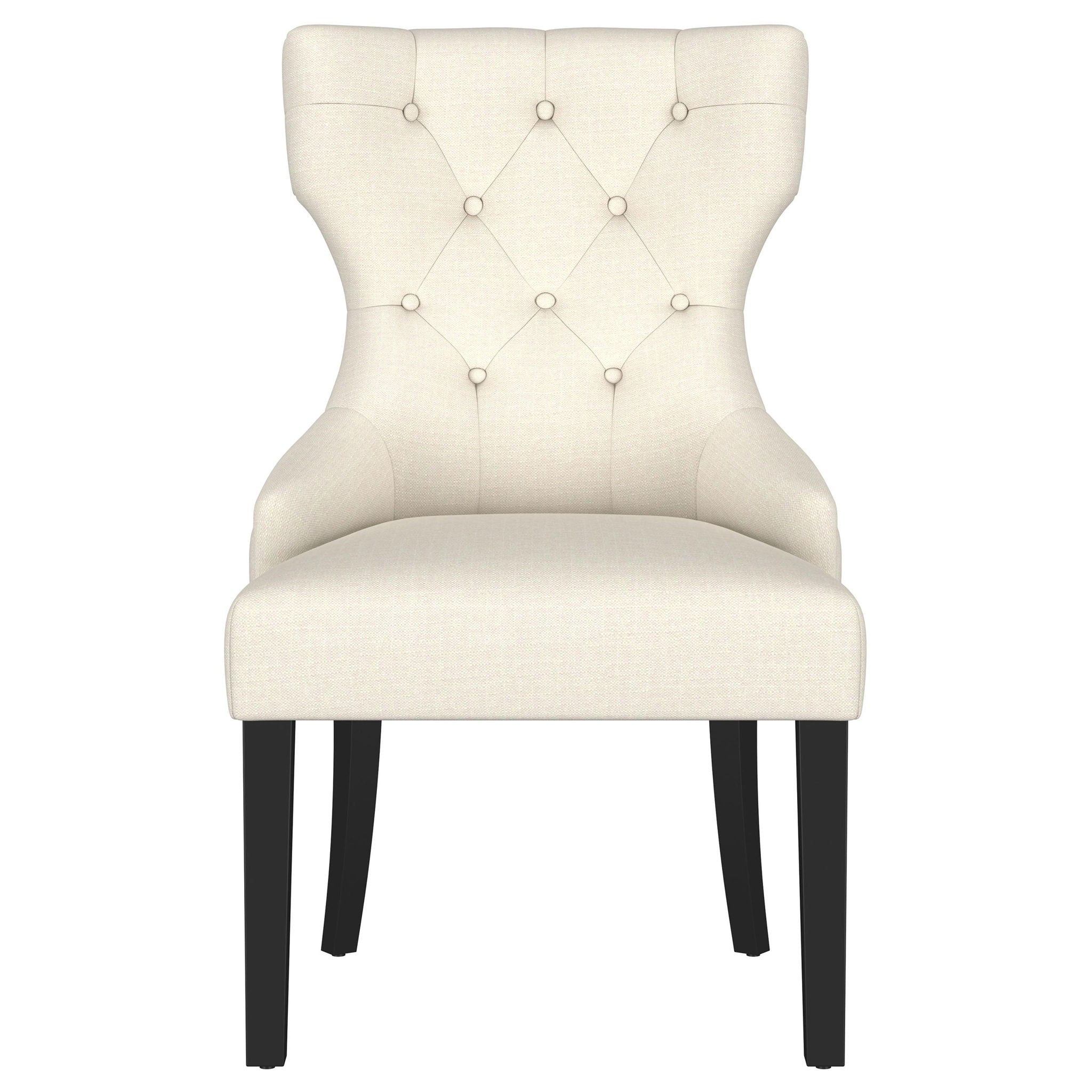 Extension Dining Table Set With Expandable Table With Upholstered Wingback Chairs