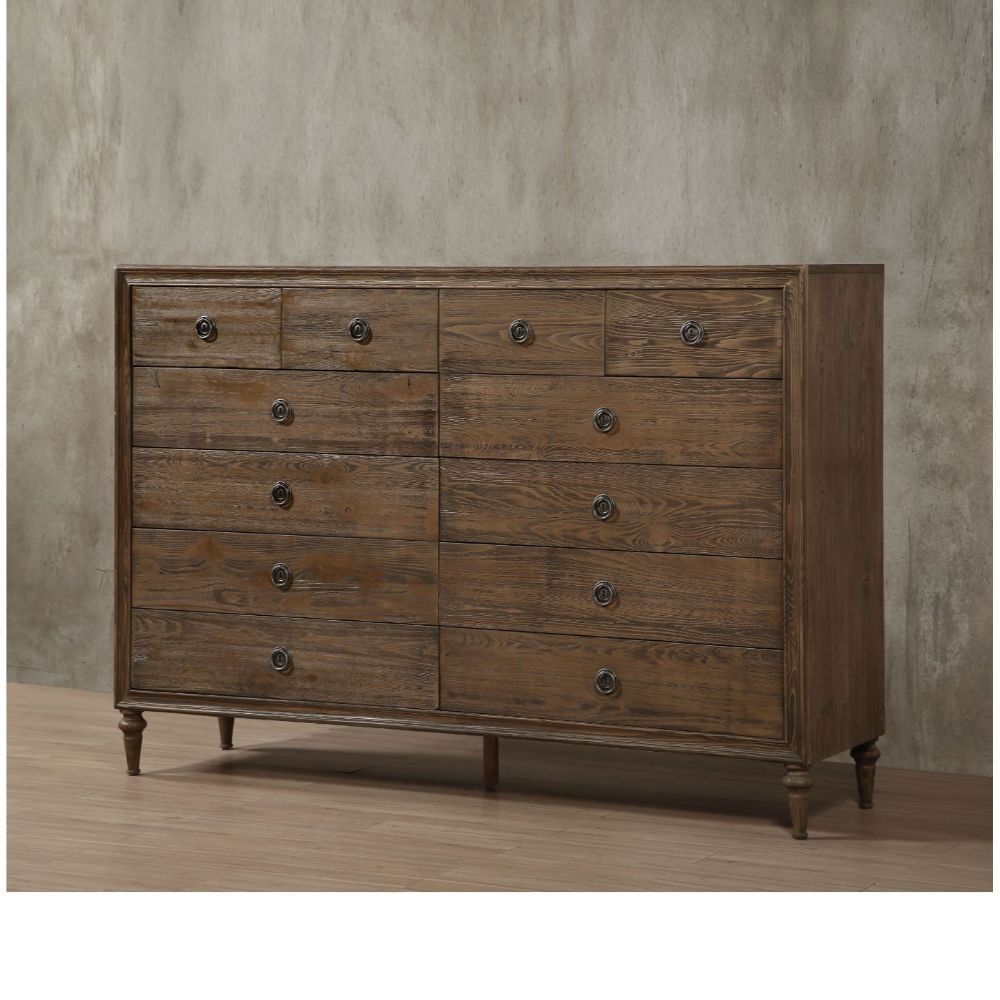 ACME Inverness - Dresser - Reclaimed Oak | Meri Furniture