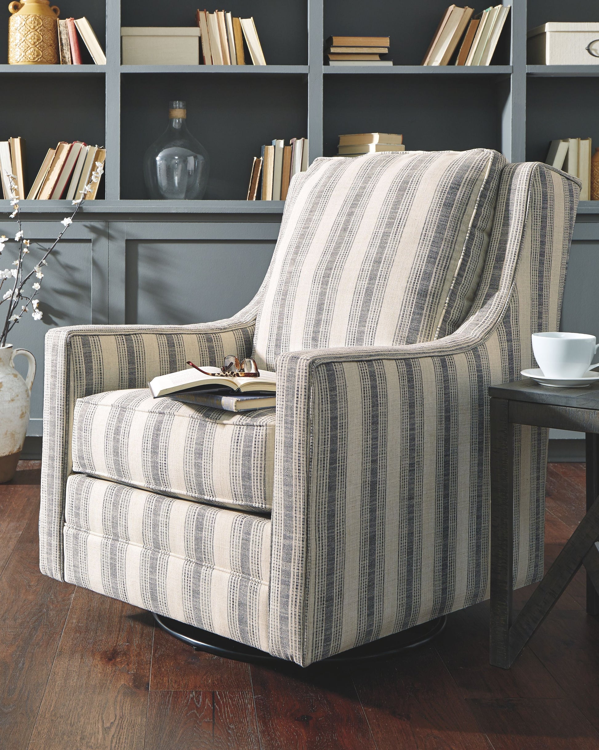 Signature Design by Ashley® Kambria - Swivel Glider Accent Chair | Meri Furniture