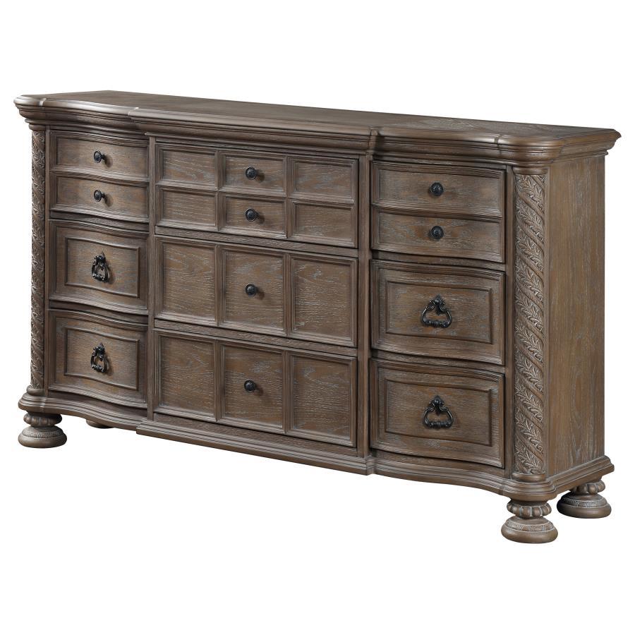 Coaster Fine Furniture Emmett - 9-Drawer Dresser - Walnut | Meri Furniture