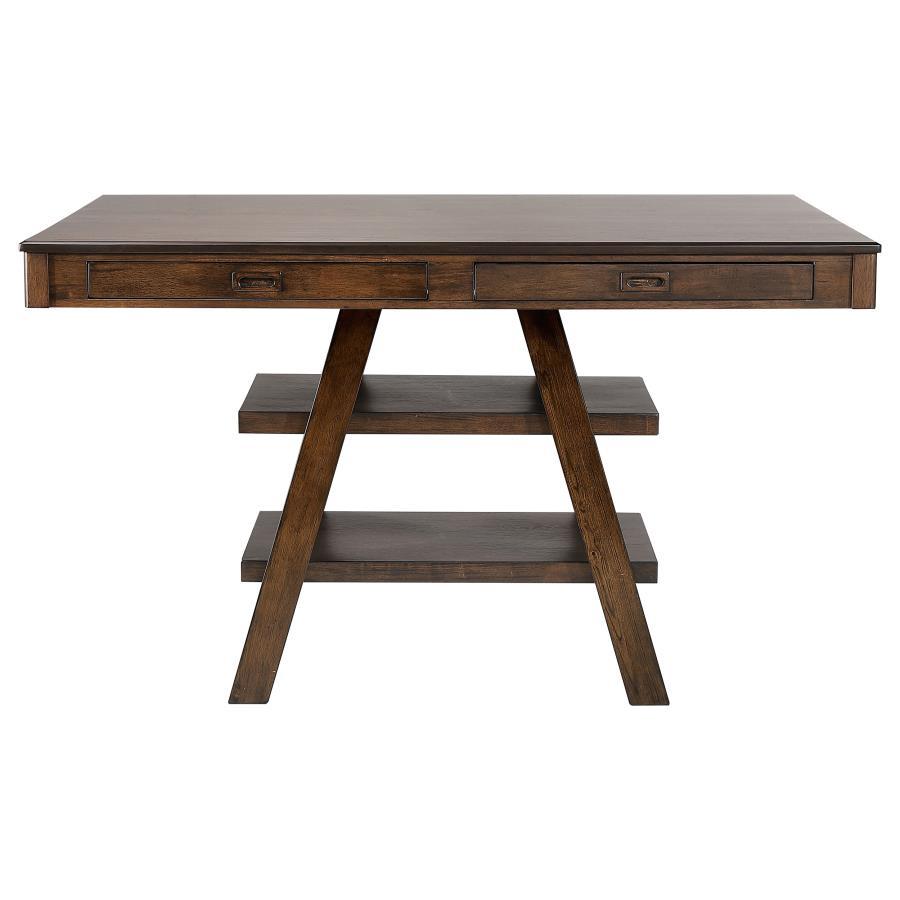 Dewey - Rectangular Counter Height Dining Table - Walnut