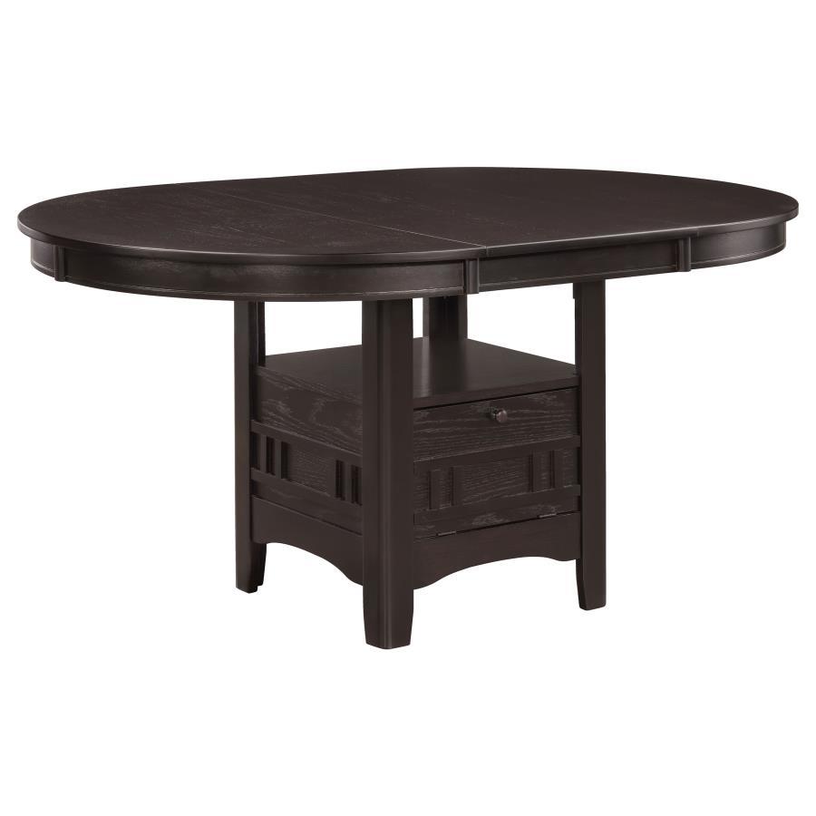 Coaster Fine Furniture Lavon - Oval Extension Leaf Dining Table | Meri Furniture