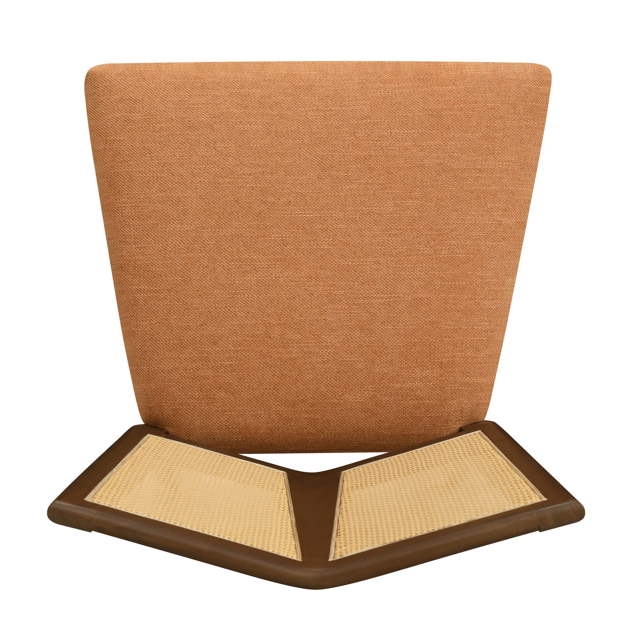 Mid Century Rattan Dining Chair Without Arms Set