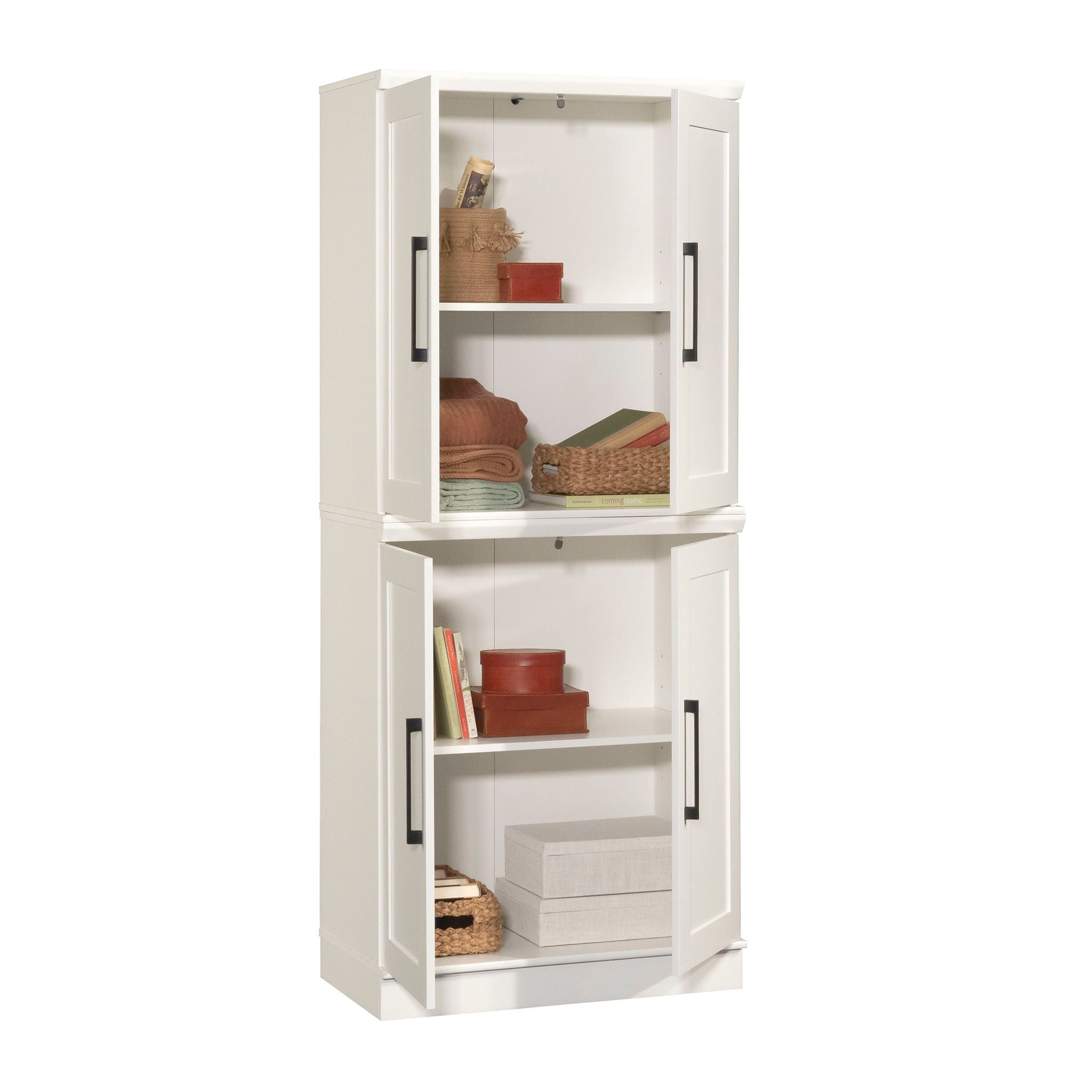 2-Door Base Storage Cabinet in White