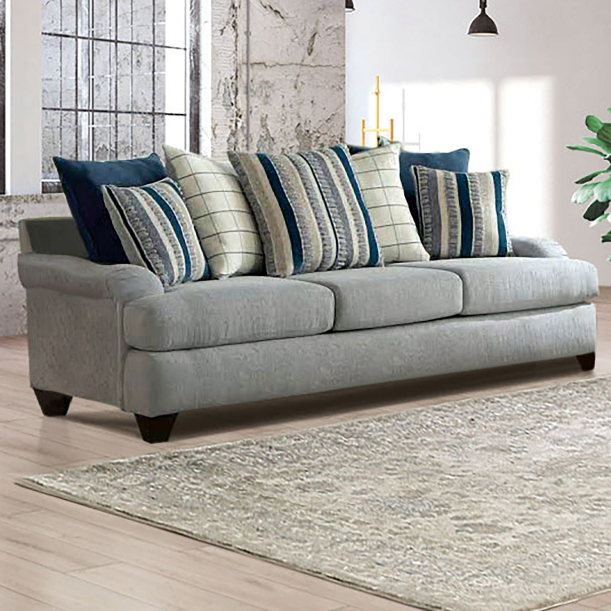 Furniture of America Plaistow - Sofa | Meri Furniture