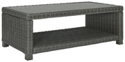 Signature Design by Ashley® Elite Park - Gray - Rectangular Cocktail Table | Meri Furniture