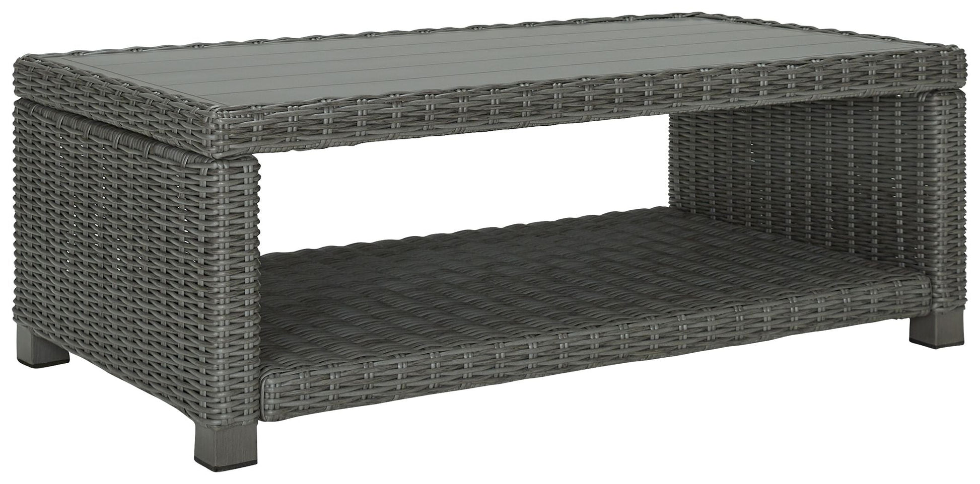 Signature Design by Ashley® Elite Park - Gray - Rectangular Cocktail Table | Meri Furniture