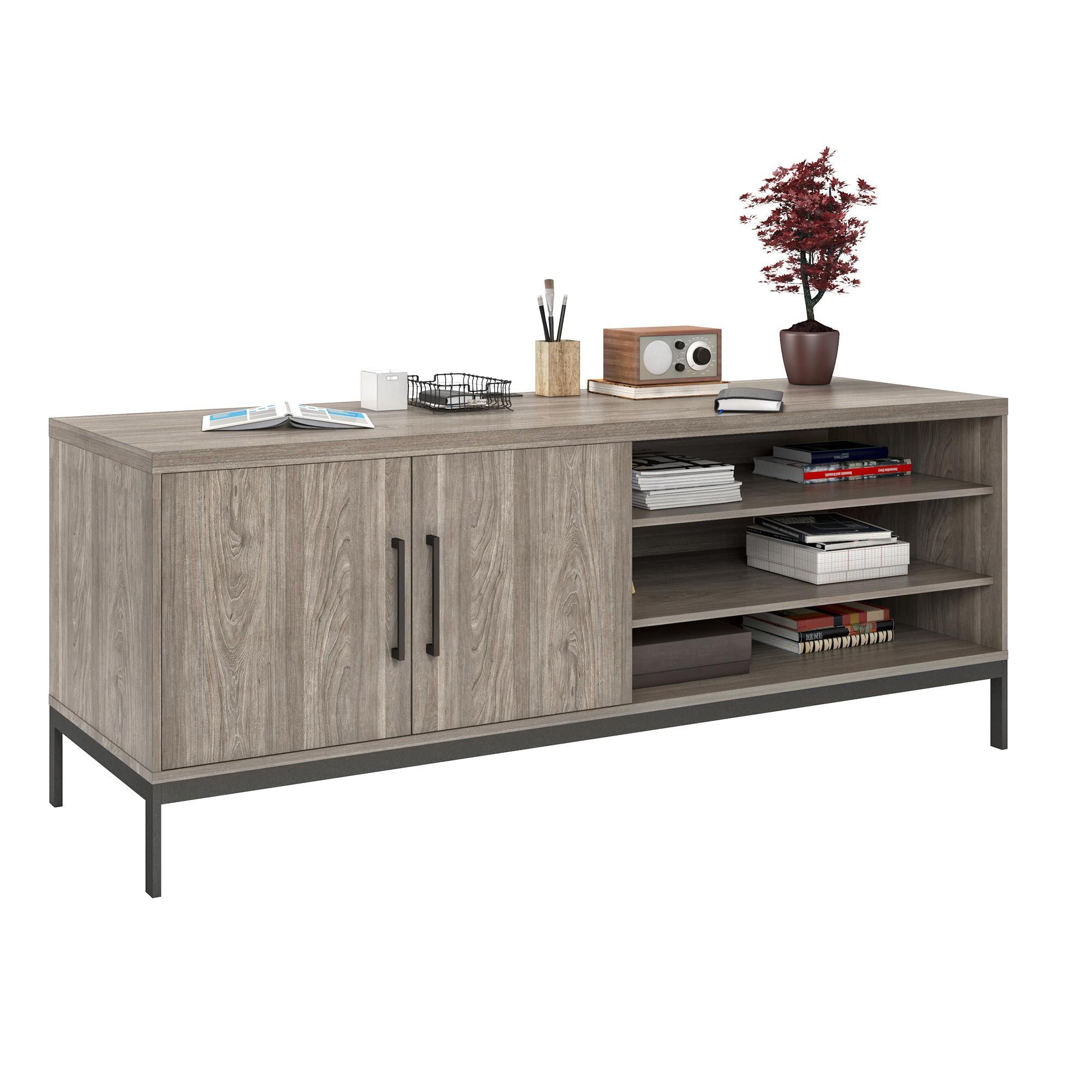 Parkside - Credenza - Light Oak
