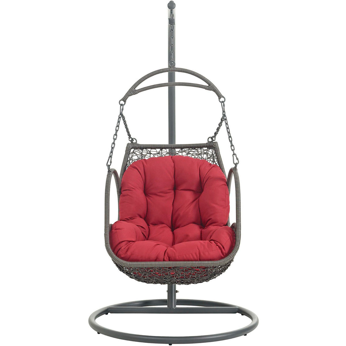 Arbor Outdoor Patio Wood Swing Chair by Modway