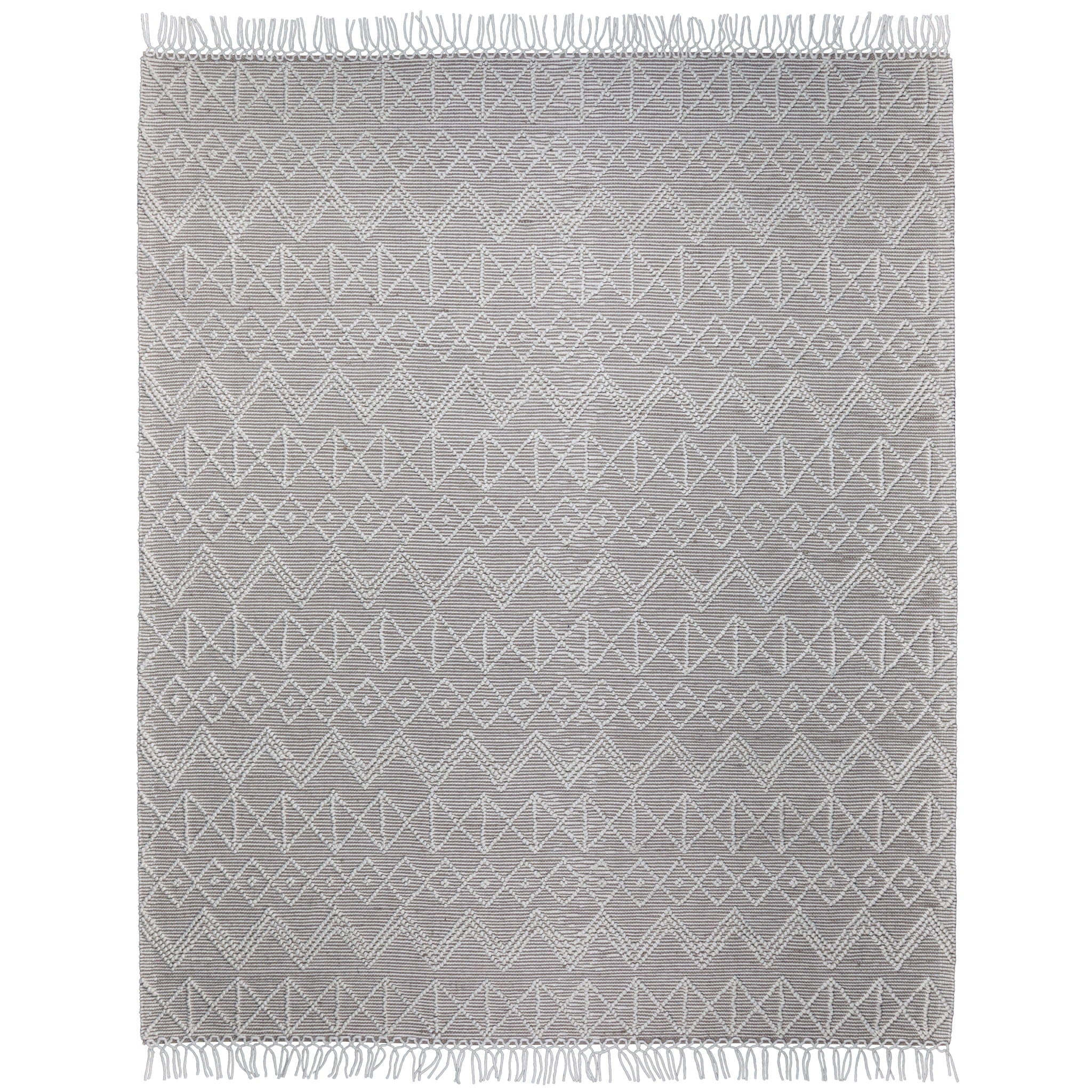 Orton - 8' X 10' Area Rug - Ivory / Taupe