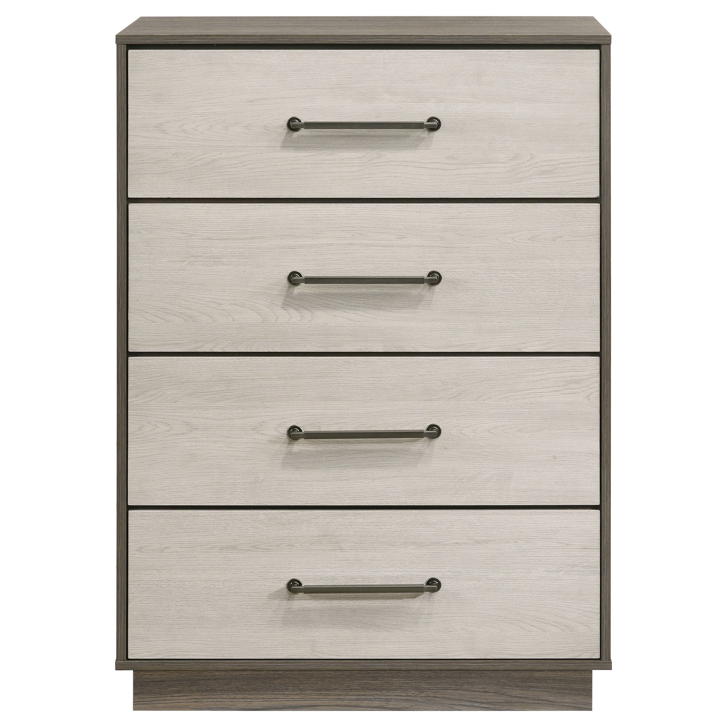Coaster Fine Furniture Fenwick - 4-Drawer Chest Of Drawers - Gray Oak | Meri Furniture