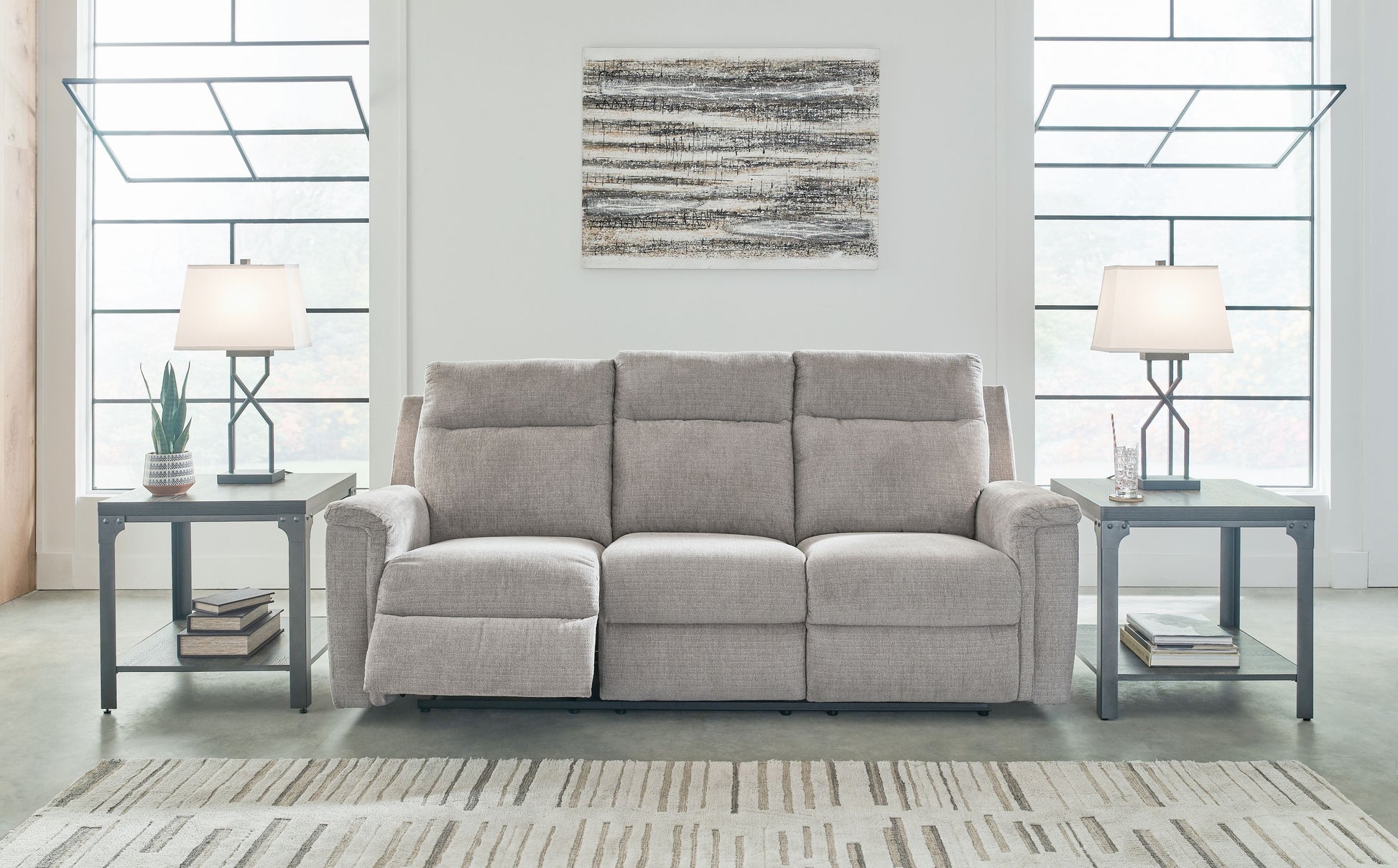 Signature Design by Ashley® Barnsana - Power Reclining Sofa | Meri Furniture