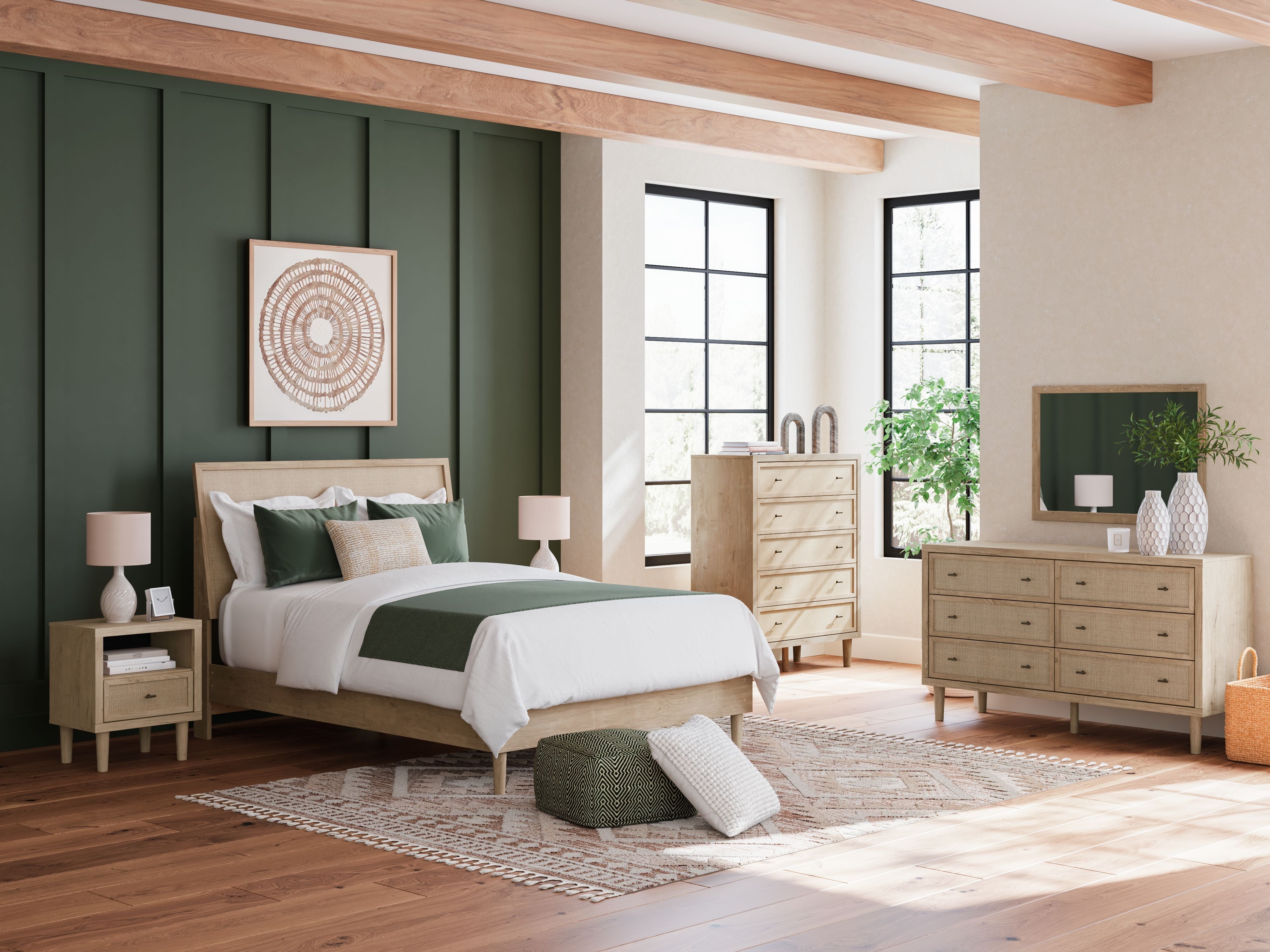 Signature Design by Ashley® Cielden - Panel Bedroom Set | Meri Furniture