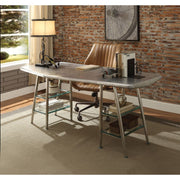 ACME Brancaster - Desk - Aluminum - Metal - 30" | Meri Furniture