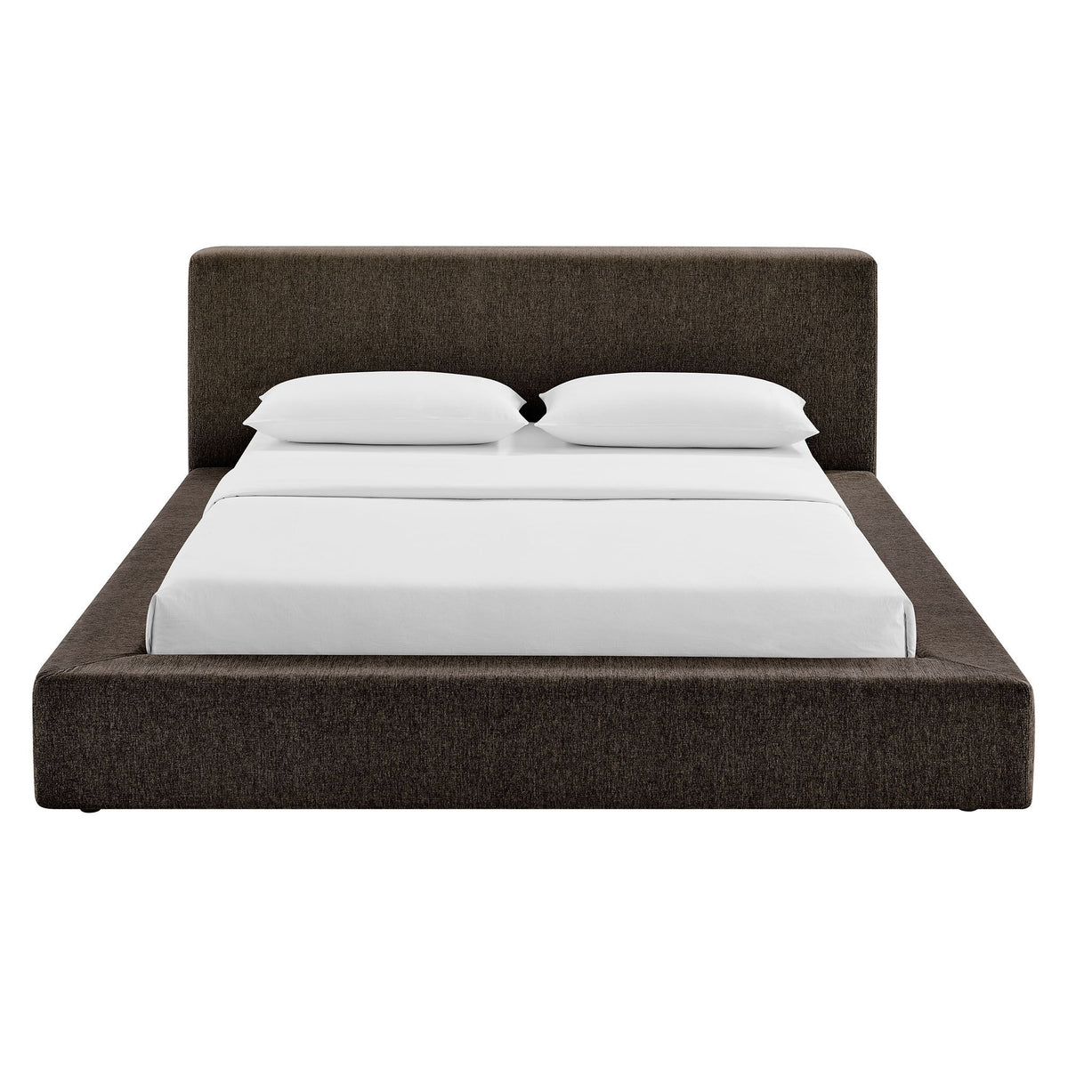 Luma Chenille Upholstered King Platform Bed Frame by Modway