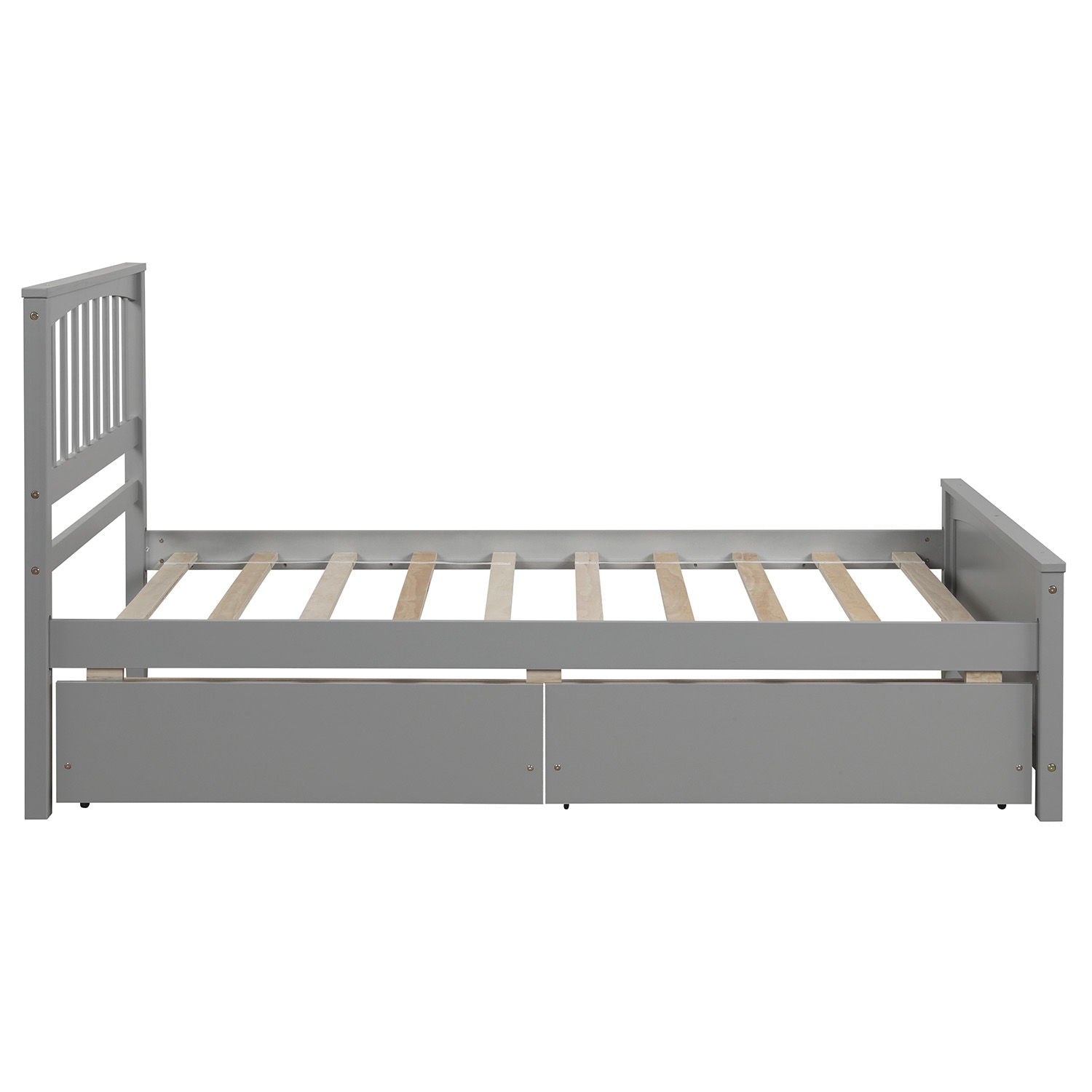 Platform Bed With Two Drawers