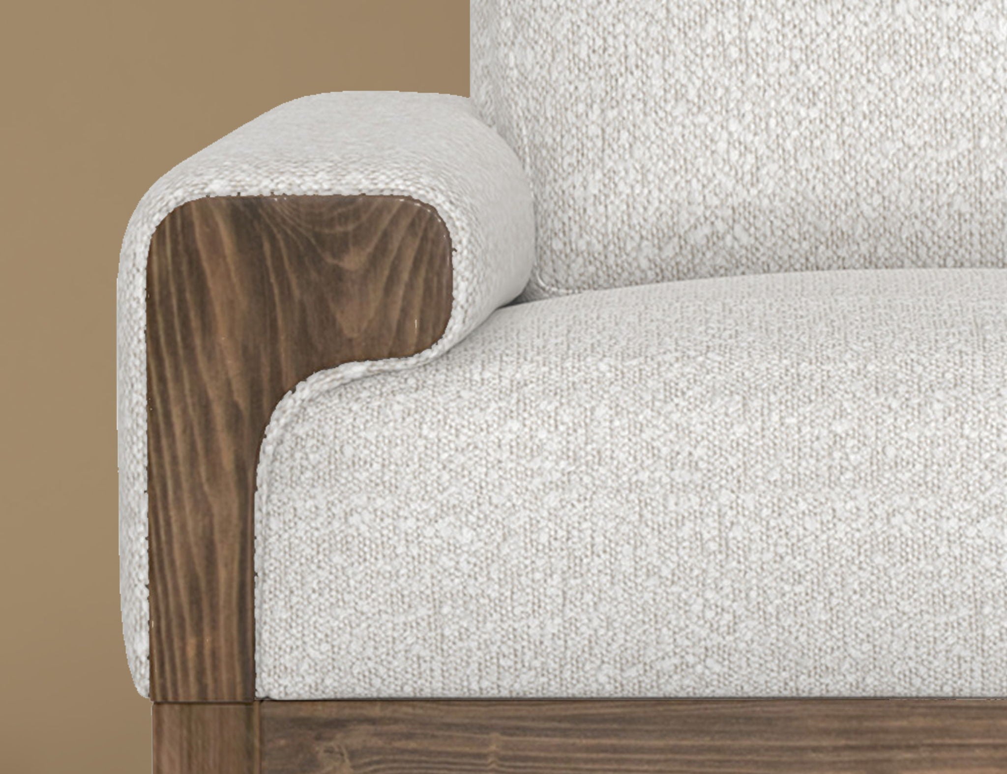 Sedona - Arm Chair - Light Cream