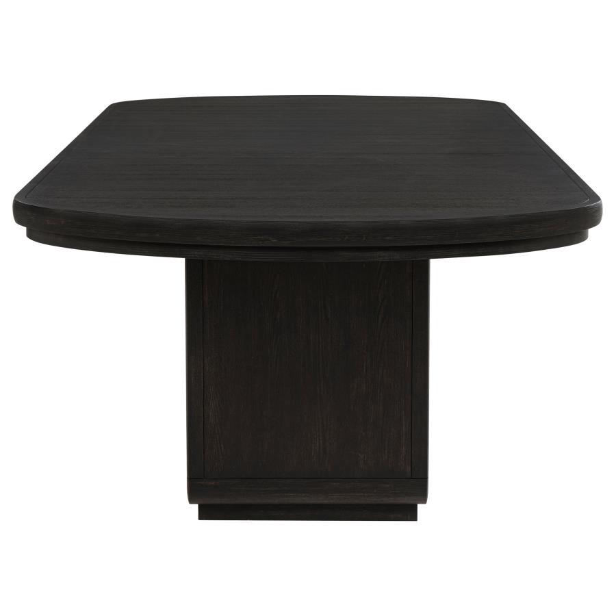 Leandro - 78" Extension Dining Room Table - Burnished Black