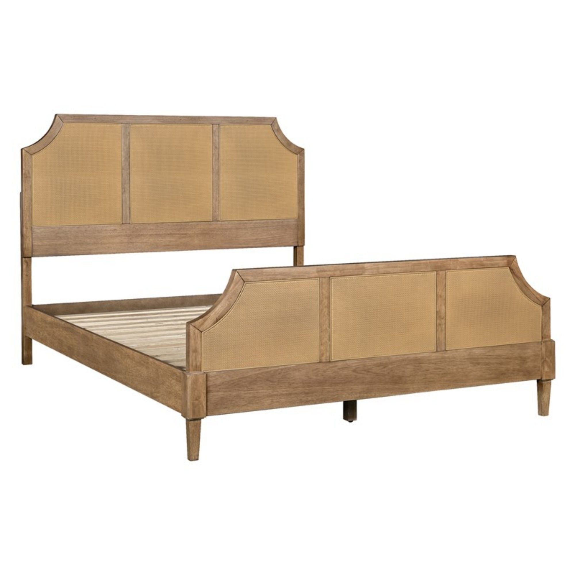 Lily Pond - Queen Platform Bed Toasted - Natural