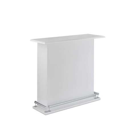 ACME Kite - Bar Table - White High Gloss | Meri Furniture