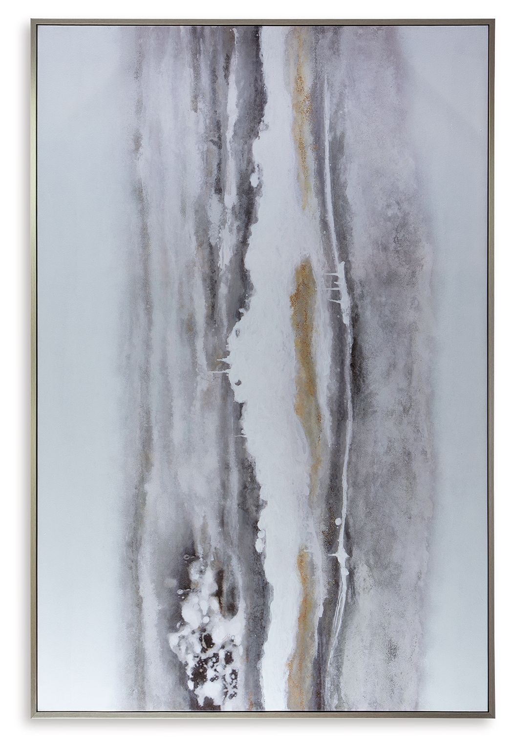 Signature Design by Ashley® Acebell - Gray / White - Wall Art | Meri Furniture
