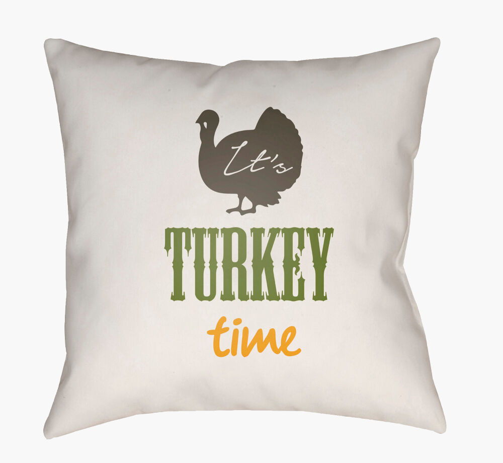 It's Turkey Time Pillow