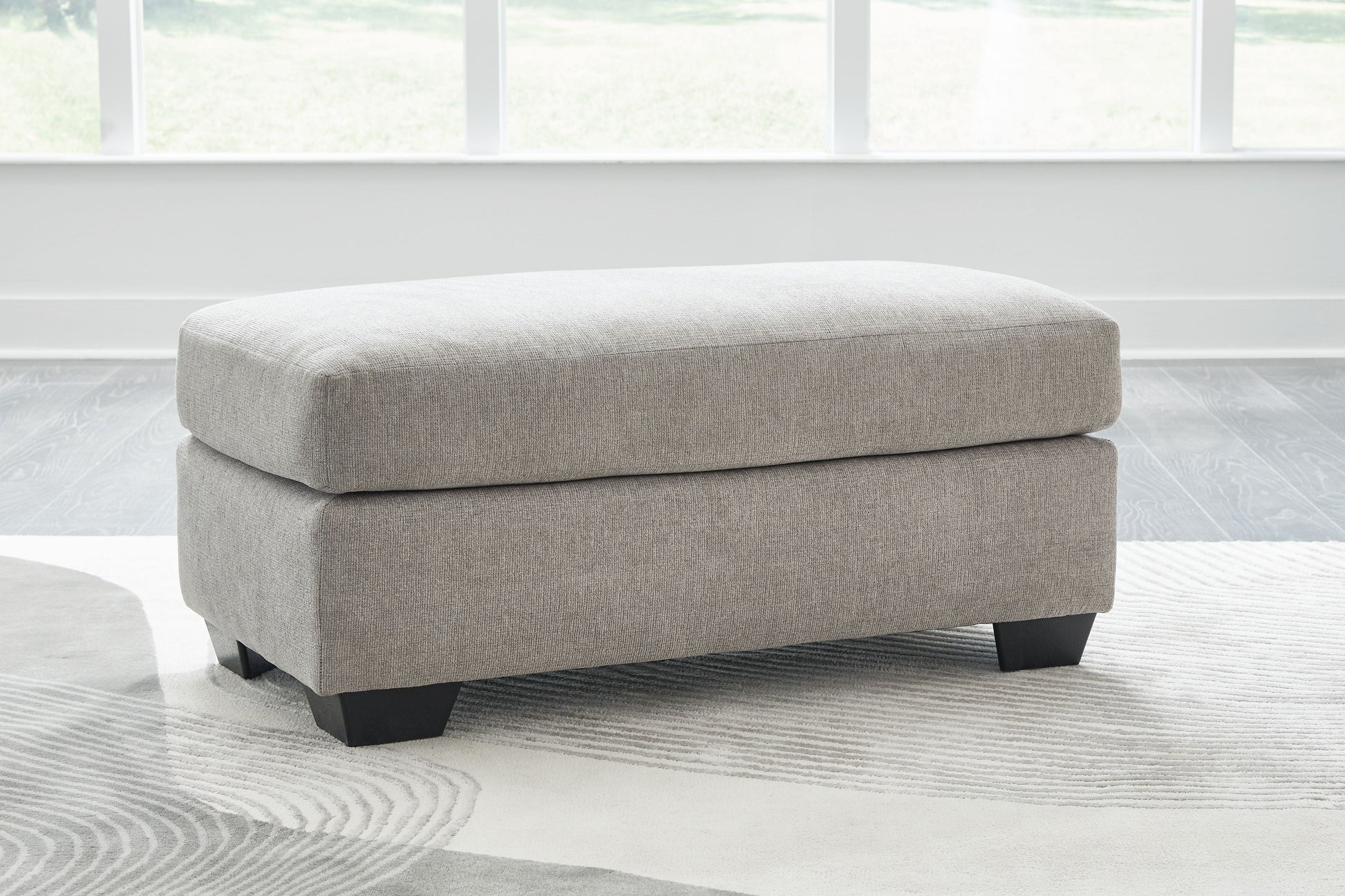 Signature Design by Ashley® Avenal Park - Flannel - Ottoman | Meri Furniture