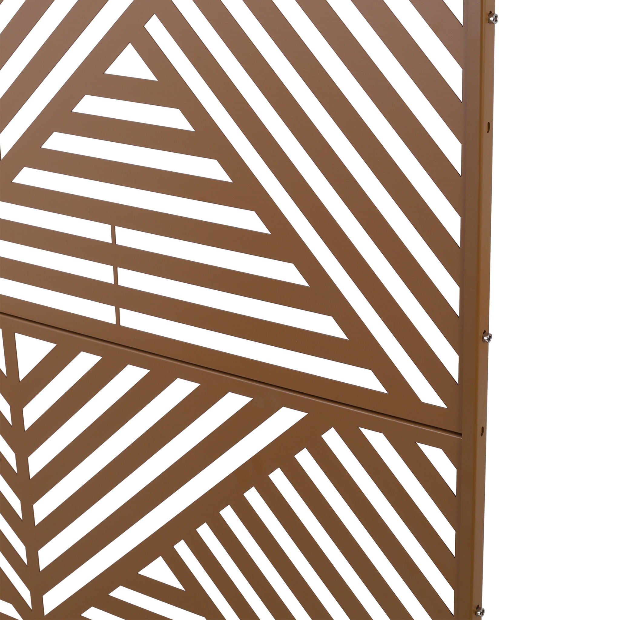 Freestanding Outdoor & Indoor Freestanding Metal Privacy Screen