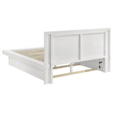 Jessica - Wood LED Panel Bed