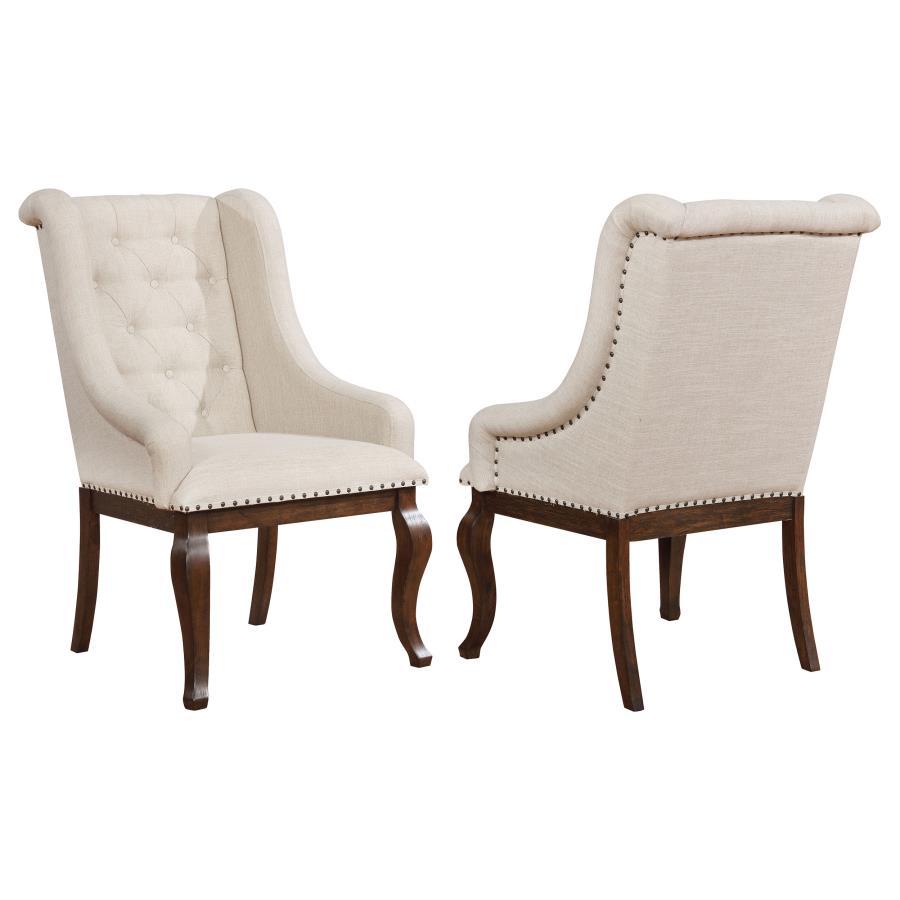 Coaster Fine Furniture Brockway - Upholstered Arm Chair (Set of 2) | Meri Furniture