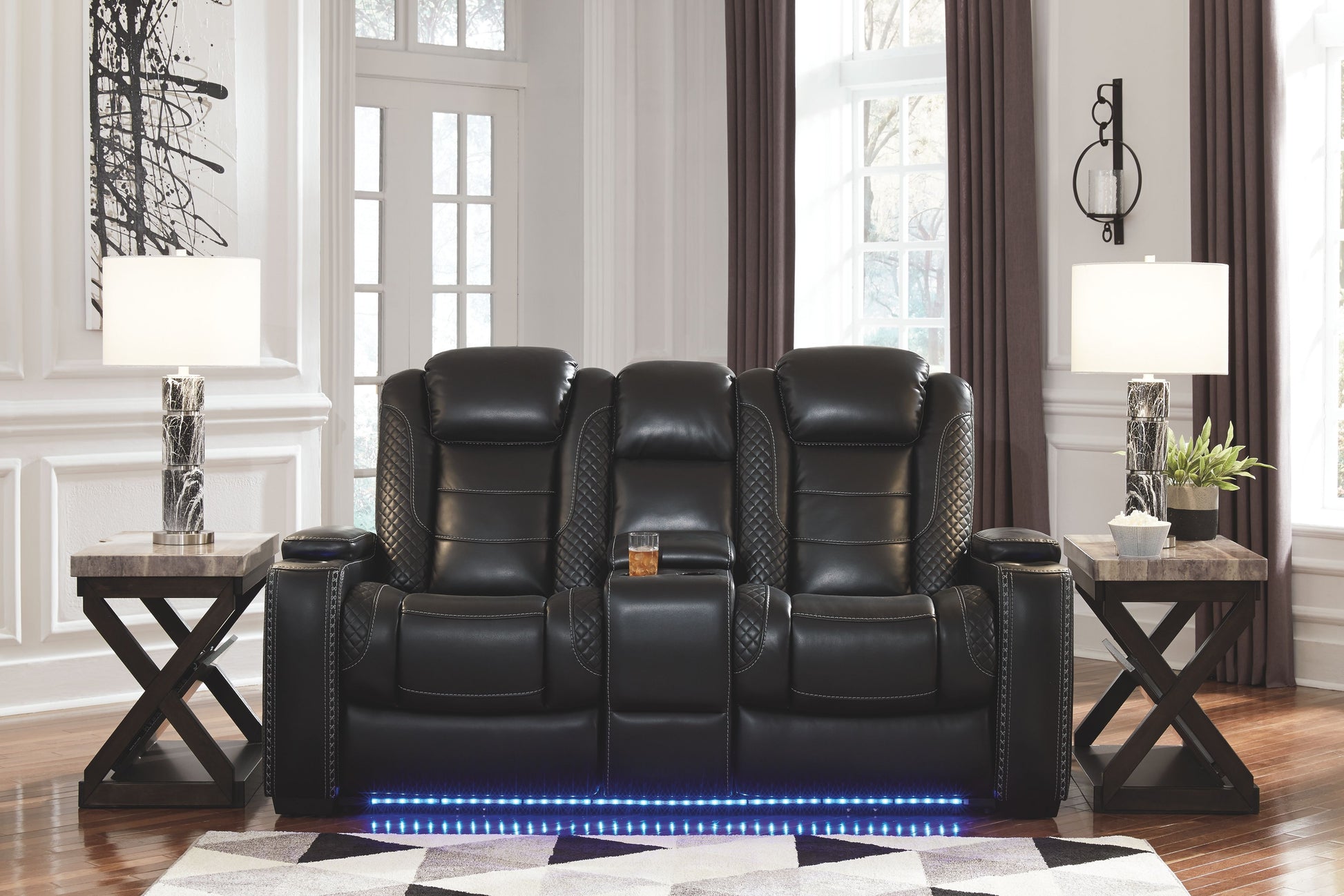 Signature Design by Ashley® Party Time - Power Reclining Living Room Set | Meri Furniture