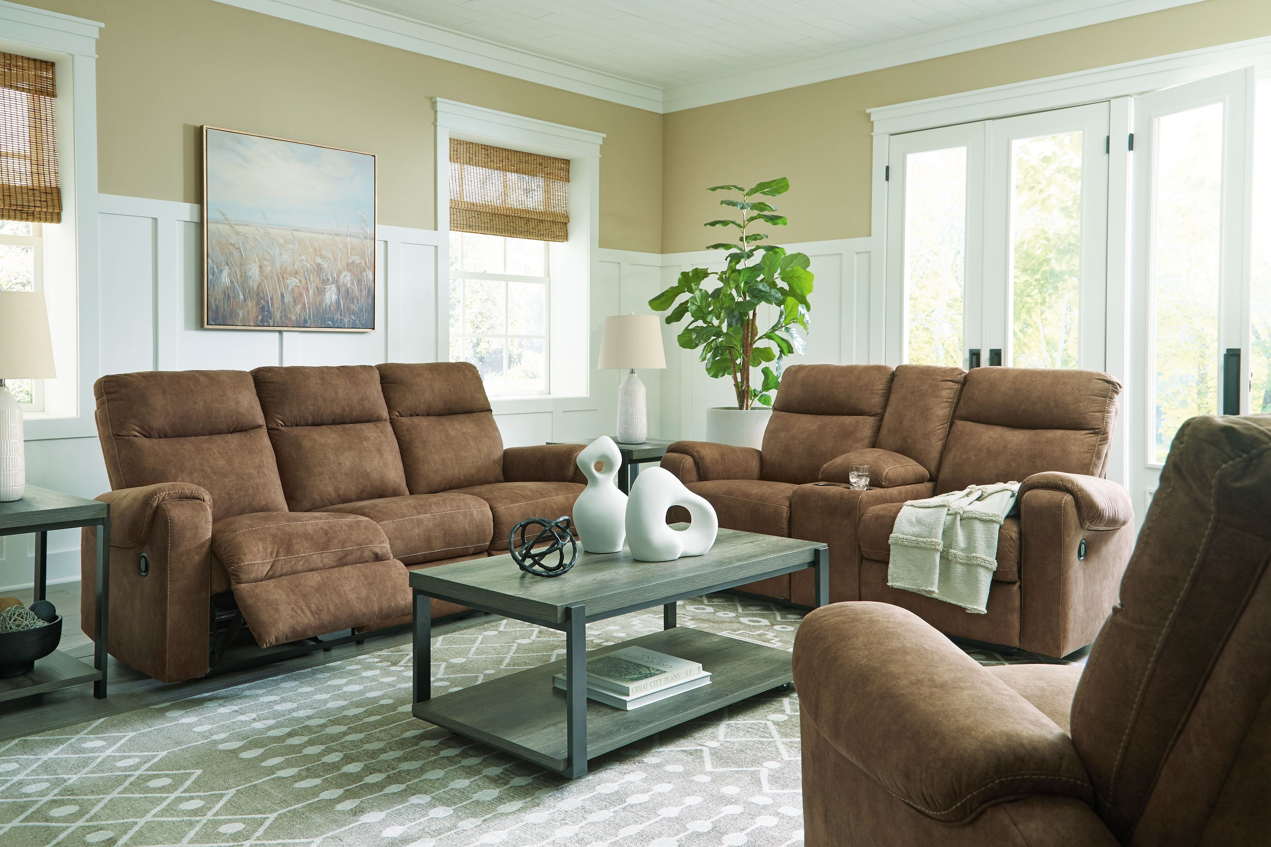 Signature Design by Ashley® Edenwold - Reclining Living Room Set | Meri Furniture
