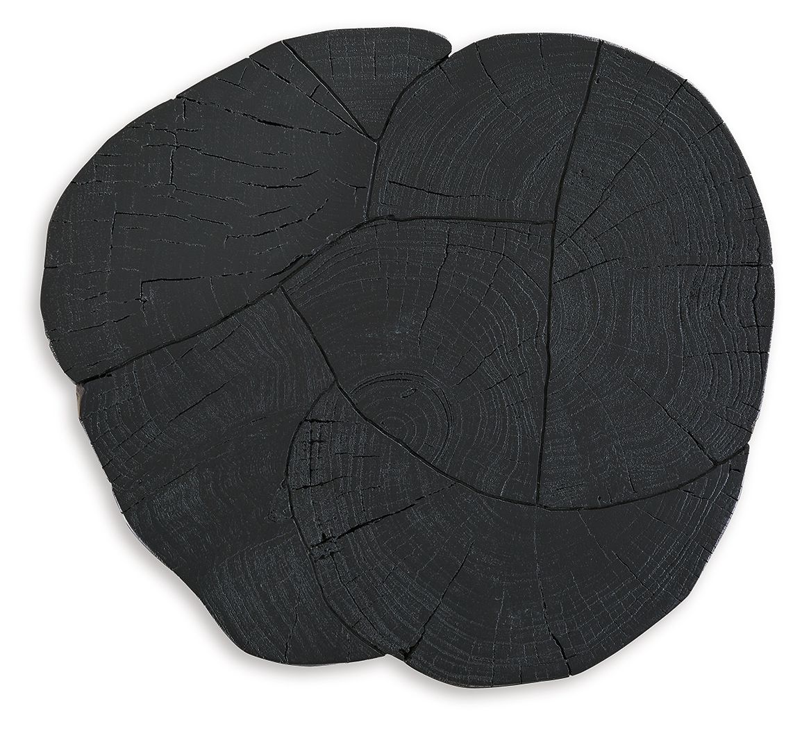 Signature Design by Ashley® Wimbell - Black - Round End Table | Meri Furniture