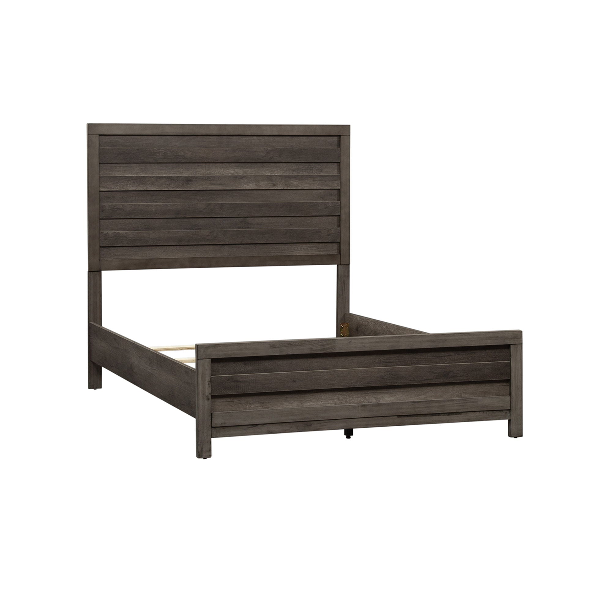 Tanners Creek - Full Panel Headboard & Footboard - Dark Gray